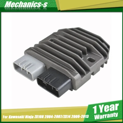 Regulador rectificador de voltaje para Kawasaki Ninja ZX10R 2004-2007 ZX14 2006-2013 Foto 1 de 4