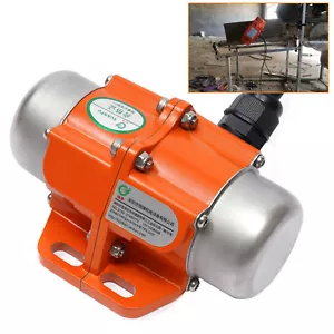 1PH 110V 3600RPM AC Vibration Motor Concrete Vibrating Asynchronous Vibrator New - Picture 1 of 9
