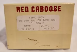 Modelos Red Caboose - Coche cisterna GATX #28749. Kit a escala O. Nuevo en caja (NUEVO EN CAJA) - Imagen 1 de 5