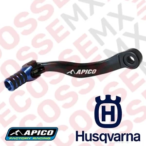 HUSQVARNA FE450/FE501 APICO GEAR LEVER BLACK/BLUE 2017-2023 GPF502 - Picture 1 of 5