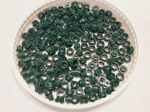 200x - LEGO - Dark Green Plate, Round 1 x 1 with Open Stud (85861) new - Picture 1 of 1
