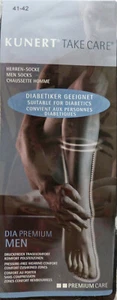 Calcetines negros para hombre Kunert talla 41-42 aptos para diabéticos - Imagen 1 de 2