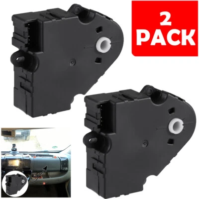 2x Actuador de puerta de mezcla de aire calentador de aire climatizado para Chevy Silverado GMC Sierra 604-106 Foto 1 de 4