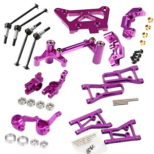 GTB Aluminum Upgrade Part for HPI RS4 3 Evo Nitro Arms,Hubs,Steering Dogbone Set - Picture 1 of 3