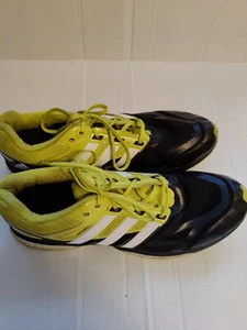Adidas Response Boost Techfit Running Shoes Mens Size 14 Green Black - Picture 1 of 4