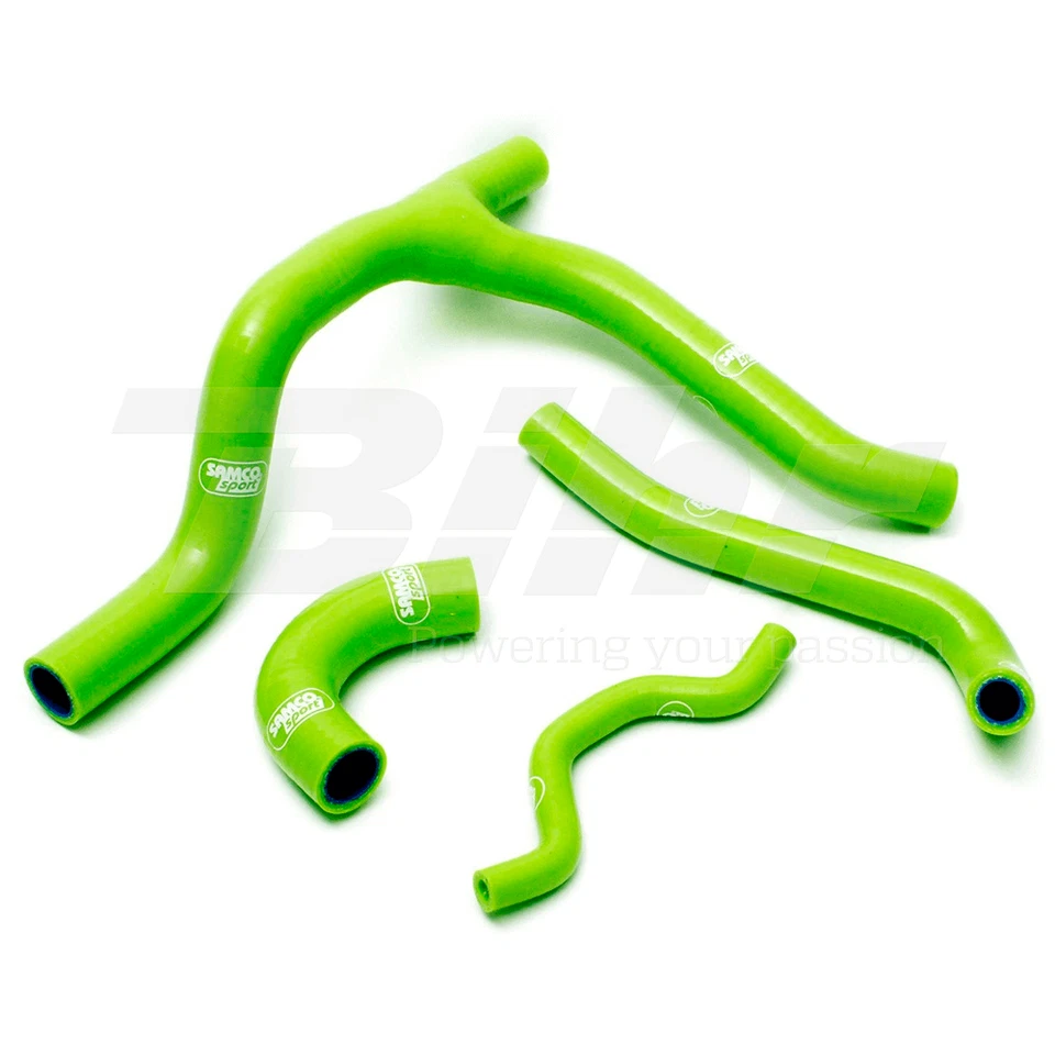 Samco Set Mangas Tubos Radiador Verde Kawasaki KX 250F 2006-2008 - Imagen 1 de 1
