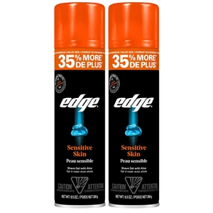 Shaving Gel for Men, 9.5oz, 2 Pack with Aloe, Sensitive Skin, Moisturizes & - Picture 1 of 11