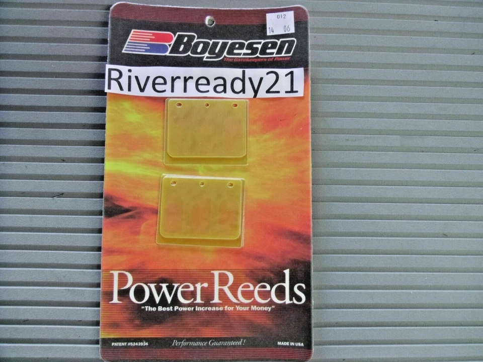 Kawasaki 650-sx-x2-sc-ts jetmate Jet-ski Boyesen Reeds 012 Full Set NEW In Stock - Image 1 of 1