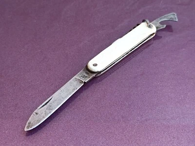 1950 IHER Pocket Knife, Vintage INOX Spain Knife, Navaja Folding Pen Knife - Image 1 of 4