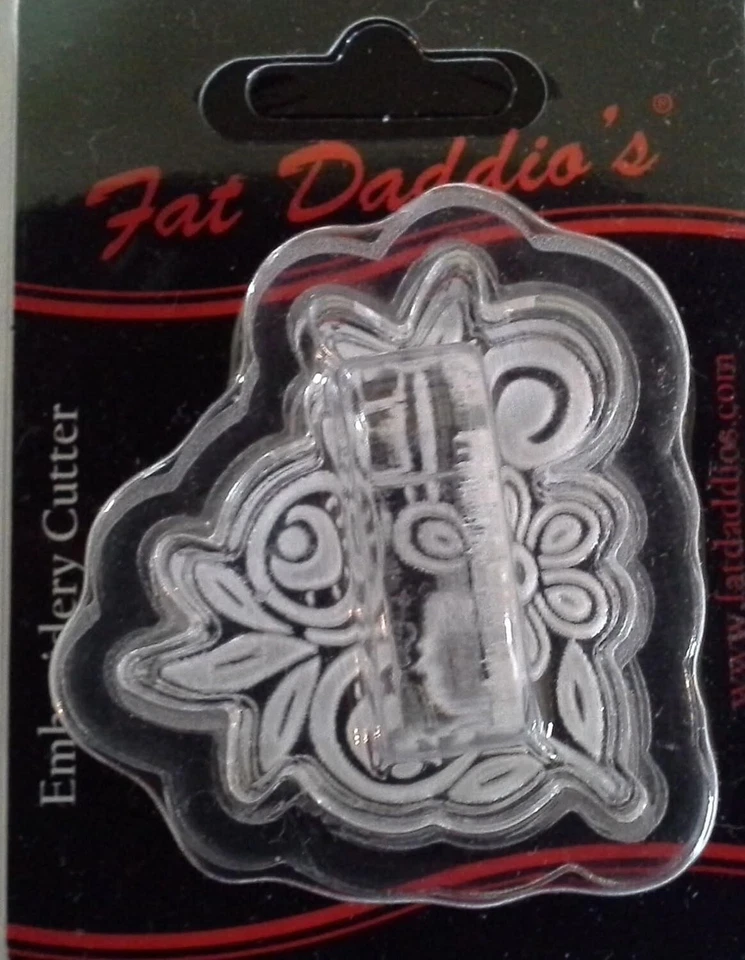 Fat Daddio's Bloom Applique Acrylic Impression Cutter for fondant, dough AC-07 - Image 1 of 1