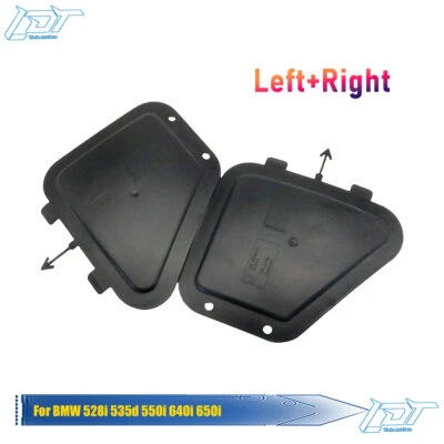 Front Fender Liner Access Panel Pair for BMW 528i 535d 550i 640i 650i - Image 1 of 4