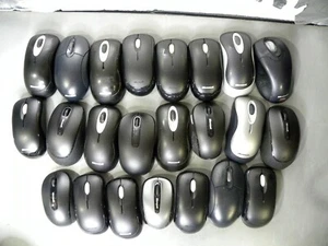 Microsoft Wireless Mouse Mice  Mix Lot Of  23 Laser Mouse Without USB Dongle - Picture 1 of 4