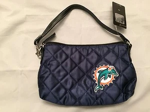 Miami Dolphins NEW Womens Wristlet Purse NFL Girls Ladies Florida Marlins 6"x8" - Picture 1 of 3