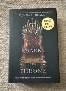 One Dark Throne by Kendare Blake Author Signed First Edition - Picture 1 of 3
