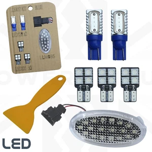 Voll LED Blau Innenraumlicht Kit Range Rover Evoque Kofferraum Dachkonsole Lampe Birne - Bild 1 von 7