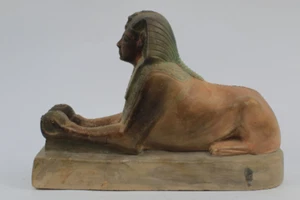Increíble réplica de esfinge en Giza hecha de piedra caliza rara - Imagen 1 de 4