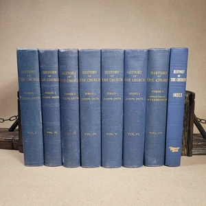 History of the Church by Joseph Smith Vol 1-7 Plus Index Full Set (8 TOTAL) HC - Imagen 1 de 14