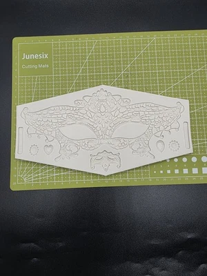Silikonform Maske für Cake Lace Essbare Spitze - Bild 1 von 3