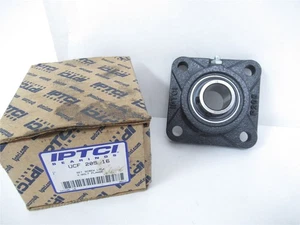 242812 Nuevo En Caja; IPTCI UCF205 16 Rodamiento Brida Montaje 1" ID 4 Pernos - Imagen 1 de 5