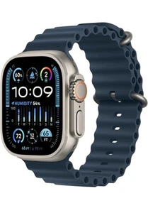 Apple Watch Ultra 2 - 49mm Titanium With Blue Band - GPS & Cellular - Locked - Photo 1 sur 6