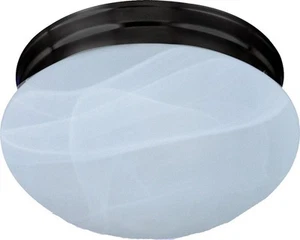 Maxim Lighting 1-Light Flush Mount Oil Rubbed Bronze - 5884MROI - Picture 1 of 14