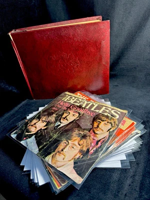 The Beatles Vintage Original Capitol, Vee Jay, Apple, Tollie 45'S With Album Lot Foto 1 de 4