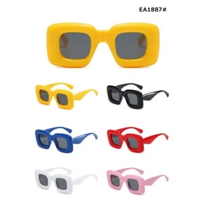 Sqaur shape Multicolor Halloween Party Theme Unisex Sunglasses 4-6 Pair EA1887A - Picture 1 of 8
