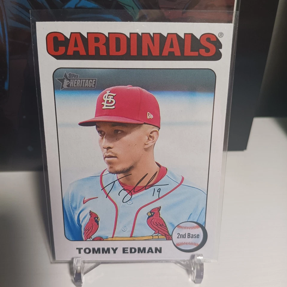 2023 Topps Heritage Tommy EDMAN #436 WHITE BORDER - Image 1 of 1