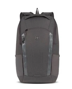 SWISSGEAR Discreet Travel Work Commuter Backpack Fits 15" Laptop - Charcoal Gray - Picture 1 of 5