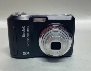 Cámara digital Kodak EasyShare C1450 14 MP 5x zoom óptico negra probada funcionando - Imagen 1 de 5