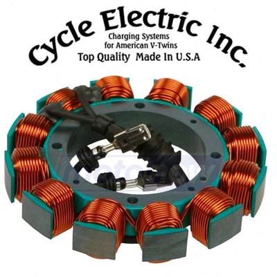 Cycle Electric Stator for 2000 Harley Davidson FLSTC Heritage Softail sg - Imagem 1 de 4