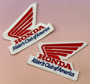 Parche De Colección Honda Motorcycle Rider’s Club Of America Coser Motociclista (Lote de 2) - Imagen 1 de 4