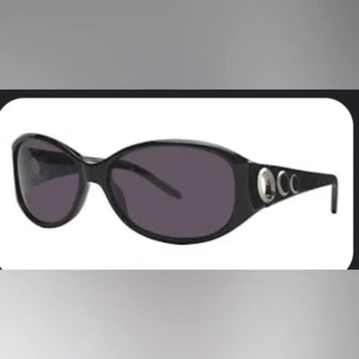 Ellen Tracy 超大蝴蝶猫眼太阳镜灰色大理石 ET5034 — 第 1/4 张图片