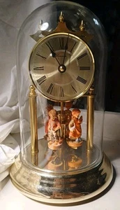 Vintage Junghans Anniversary Clock Germany Works.  963 - Picture 1 of 2