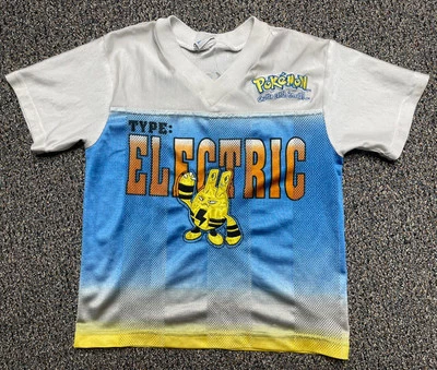 Vintage 90s Pokémon Electric Jersey Elekid Rare - Image 1 of 4