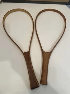 2 Vintage Fly Fishing Trout Landing Net Wood - Picture 1 of 7