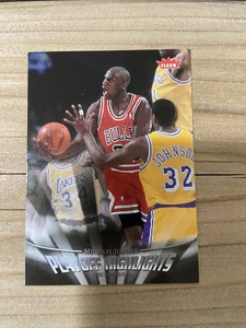2007-08 Fleer Michael Jordan - Box Set Playoff Highlights Michael Jordan #PH16 - Picture 1 of 4