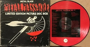 Metal Massacre (Limited Edition Picture Disc LP Box) 1984 Metal Blade – MBB1 - Picture 1 of 14