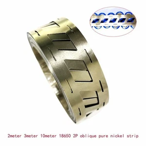 1 m/10 m Nickelband 0,15 x 23 mm schräg gebraucht für Akkupack Punktschweißen SDE - Bild 1 von 14
