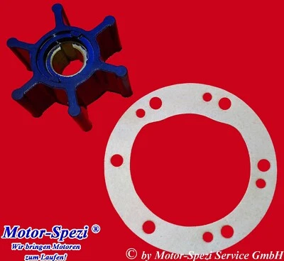 MOTOR-SPEZI Impeller, passt für Yanmar 2GM20F und 3GM30F ersetzt 124223-42092, mit Dichtung