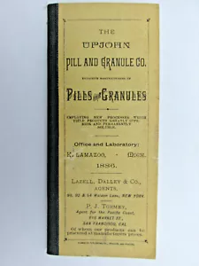 1986 Reprint of the 1886 Upjohn Pill and Granule Co. Catalog A Century of Caring - Picture 1 of 5