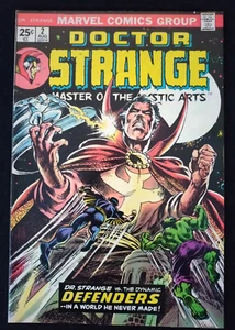 Doctor Strange #2 Lanterna Verde Surfer Argento Alta Qualità SWIPE Brunner-a 1974 VF - Foto 1 di 8