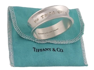 Sterling Silver TIFFANY & CO Napkin Ring 1837 ~no mono ~ $149 each - Picture 1 of 6