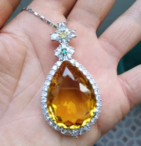 Andara Crystal - Monatomic Reiki Arcturian Stone Pendant / Necklace - 22.33g - Picture 1 of 6