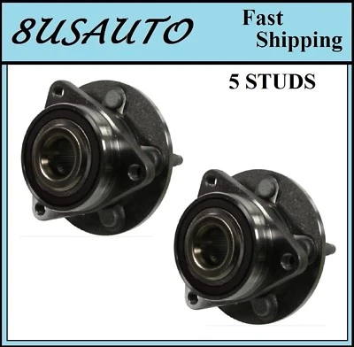 Conjunto de cojinete de cubo de rueda delantera apto para ruedas Chevrolet Cruze 2013-2016 de 15" (par) Foto 1 de 3