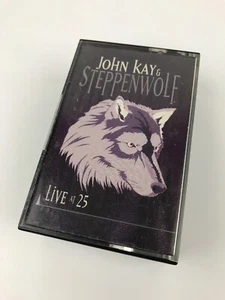 Live at 25 Silver Anniversary by John Kay & Steppenwolf Cassette Set 1995 - Picture 1 of 8