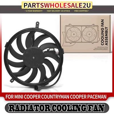 Radiator Fan Assembly for Mini Cooper Countryman 2011-2017 Cooper Paceman 1.6L - Image 1 of 4
