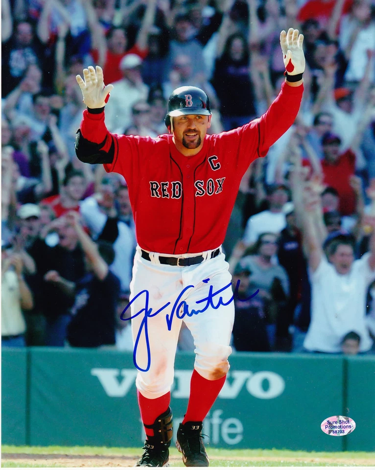 JASON VARITEK   BOSTON RED SOX   ACTION SIGNED 8x10 - Image 1 of 1