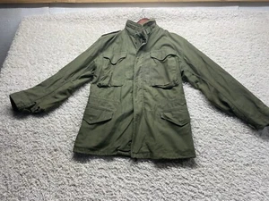 Cappotto militare uomo piccolo regolare grunge giacca da campo clima freddo con fodera - Foto 1 di 13