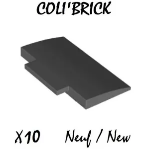 Lego 71771 - 10x Stein / Slope, Curved 5x8x2/3 - Grau Dark Bluish Gray - NEU - Bild 1 von 1